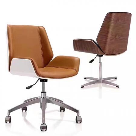 会议椅 GS-zy010 办公会议椅皮椅